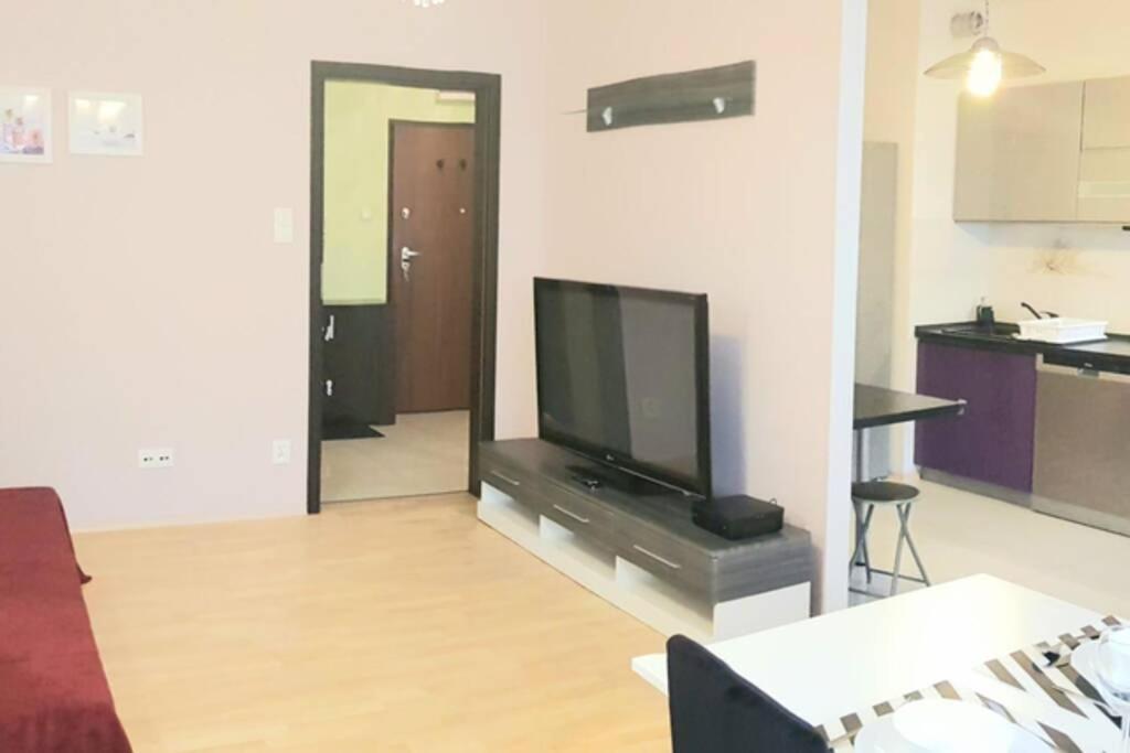 Luxury Kings 50m2 2 Pok. Downtown Dobrego Pasterza Piekny Krakow